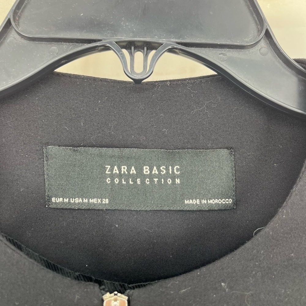 Zara Black Jacket with Gold Accents - Picture 6 of 11